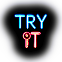 Try It Glowing Text